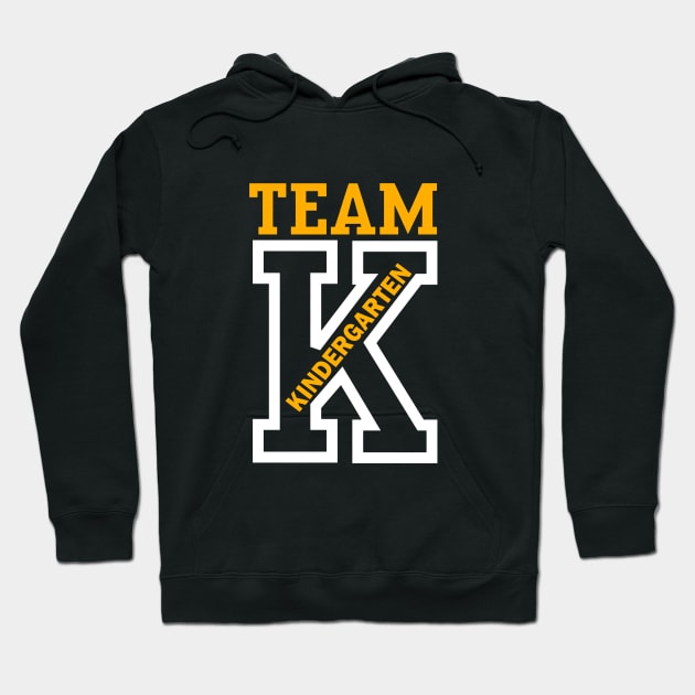 Team Kindergarten Teacher Hoodie by Issaker